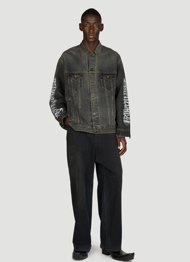 DIY 金属大号夹克 Balenciaga DIY 金属大号夹克 黑色 bal0155001