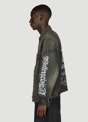 DIY 金属大号夹克 Balenciaga DIY 金属大号夹克 黑色 bal0155001