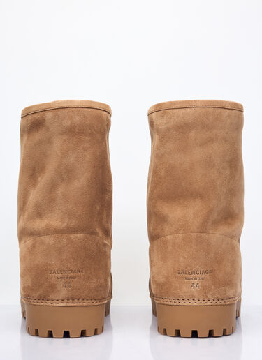 Balenciaga 알래스카 포-퍼 로우 부츠 베이지 bal0157036
