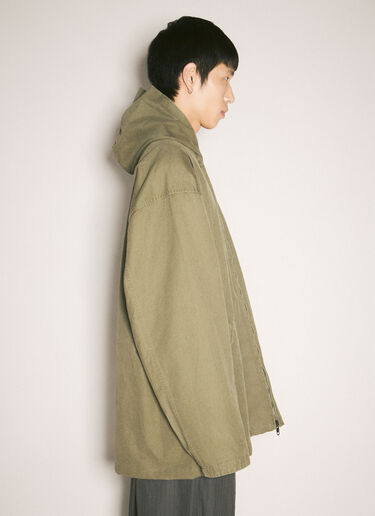Balenciaga 후드 집업 재킷 그린 bal0158001