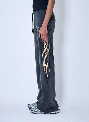 Tacky Flared Track Pants Balenciaga Tacky Flared Track Pants Black bal0159009