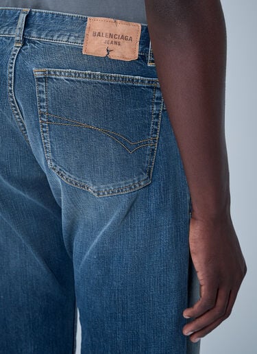 Low Rise Jeans Balenciaga Low Rise Jeans Dark Blue bal0160002