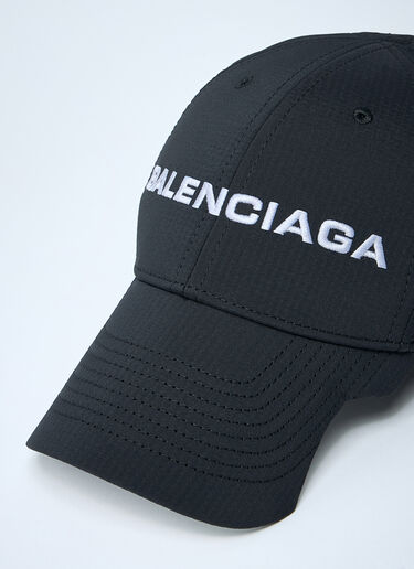 Logo Motif Baseball Cap Balenciaga Logo Motif Baseball Cap Black bal0161026
