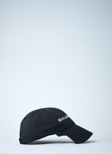 Logo Motif Baseball Cap Balenciaga Logo Motif Baseball Cap Black bal0161026