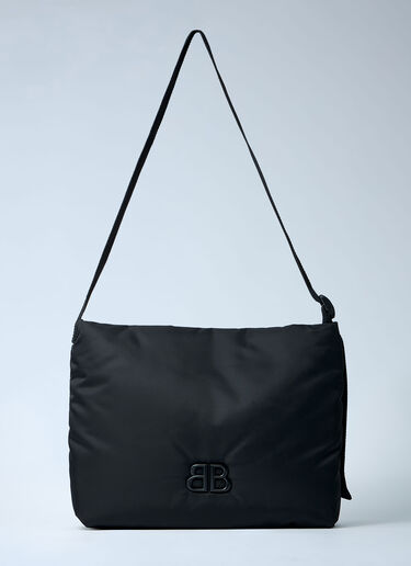 Medium Monaco Flap Shoulder Bag Balenciaga Medium Monaco Flap Shoulder Bag Black bal0161028