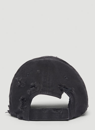 Destroy Piercing Cap Balenciaga Destroy Piercing Cap Black bal0245101