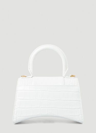Balenciaga Hourglass XS 手提包 白 bal0247072
