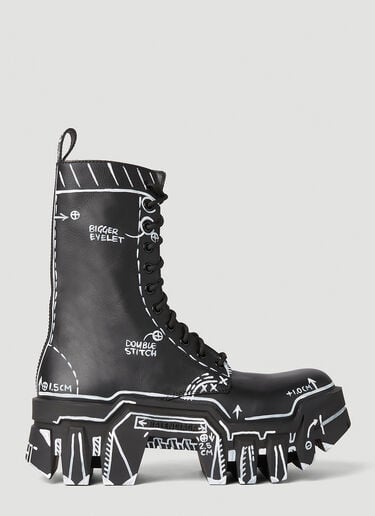Bulldozer 靴子 Balenciaga Bulldozer 靴子 黑 bal0251067