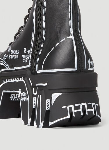 Bulldozer 靴子 Balenciaga Bulldozer 靴子 黑 bal0251067