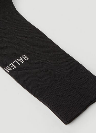 Stud Logo Socks Balenciaga Stud Logo Socks Black bal0251135
