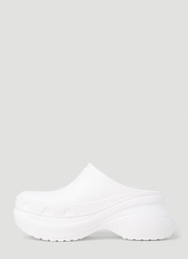 Crocs Platform Mules Balenciaga Crocs Platform Mules White bal0252070