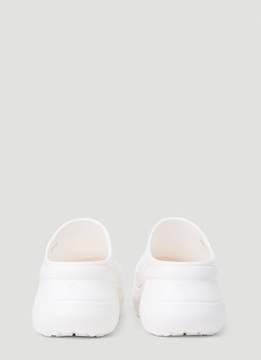 Crocs Platform Mules Balenciaga Crocs Platform Mules White bal0252070
