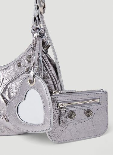 르 카골 XS 숄더백 Balenciaga 르 카골 XS 숄더백 실버 bal0253044