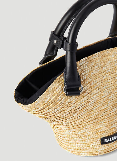 Mini Beach Tote Bag Balenciaga Mini Beach Tote Bag Beige bal0253052