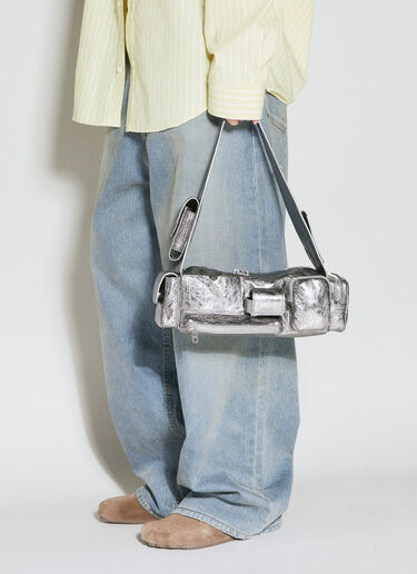 Superbusy XS 斜挎包 Balenciaga Superbusy XS 斜挎包 银色 bal0255054