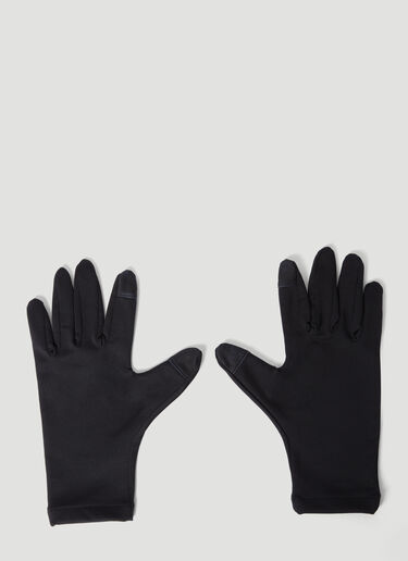 기능성 로고 프린트 장갑 Balenciaga 기능성 로고 프린트 장갑 블랙 bal0255107