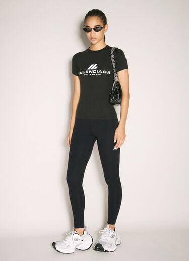 Balenciaga アクティブウェア レギンス ブラック bal0257017