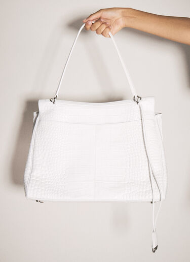 Balenciaga Rodeo 大号手提包 白色 bal0257058