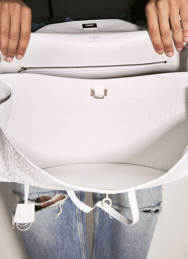 Balenciaga Rodeo 大号手提包 白色 bal0257058