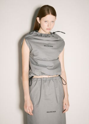 Balenciaga 鞋袋式上衣 灰色 bal0258004