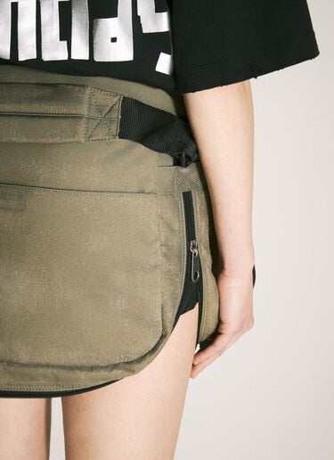 Balenciaga 迷你包袋半身裙 绿色 bal0258008