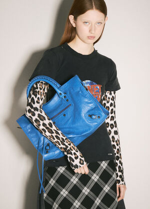 Balenciaga Le City 中号手提包 蓝色 bal0258024