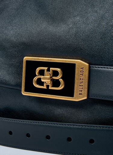 Balenciaga Modu Flap Shoulder Bag Black bal0259021