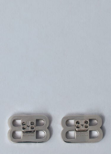 Balenciaga BB 귀걸이  실버 bal0259047