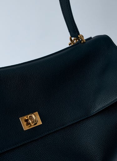 Balenciaga 라지 로데오 핸드백 블랙 bal0260007