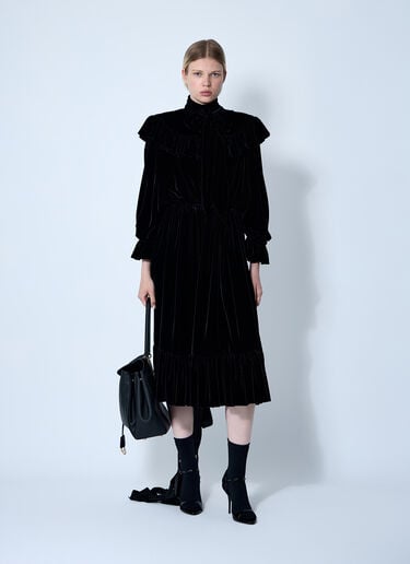 Lace-Up Dress Balenciaga Lace-Up Dress Black bal0260014