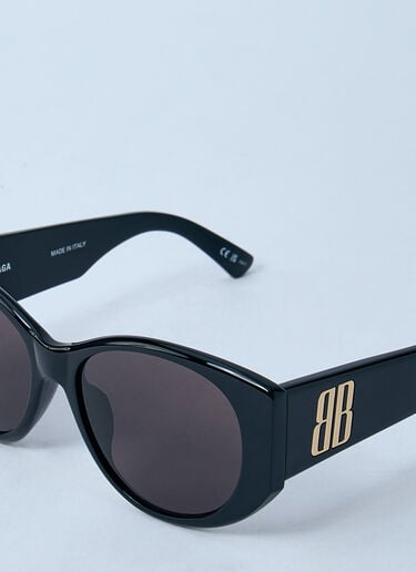 Balenciaga 나노 라운드 선글라스  블랙 bal0260018
