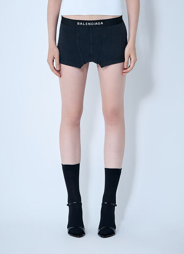 Cut-Off Brief Mini Skirt Balenciaga Cut-Off Brief Mini Skirt Black bal0261014