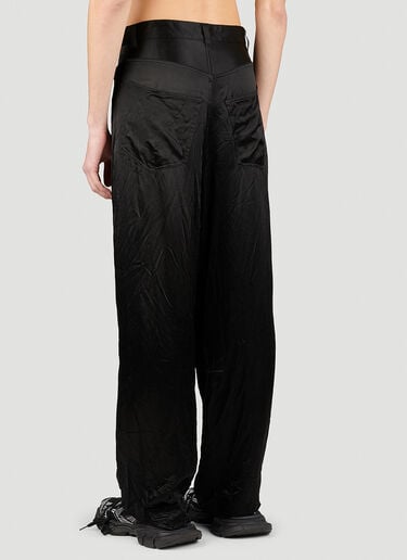 파이브 포켓 새틴 팬츠 Balenciaga 파이브 포켓 새틴 팬츠 블랙 bal0353001