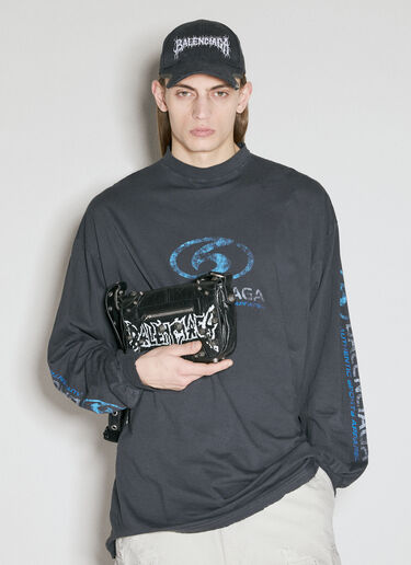 DIY Metal Outline 棒球帽 Balenciaga DIY Metal Outline 棒球帽 黑色 bal0355006