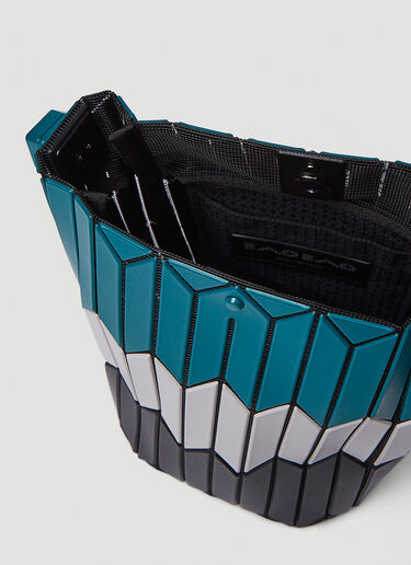 Bao Bao Issey Miyake 매트 버킷 핸드백 블루 bao0251002