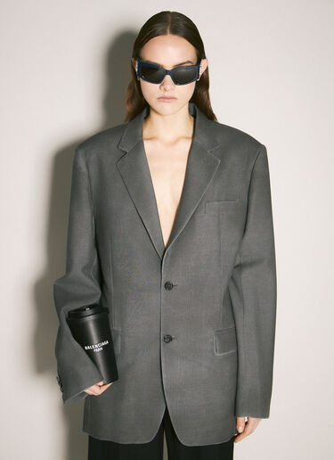 Balenciaga 보시 캣 선글라스 블루 bcs0256001