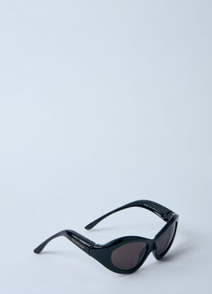 Balenciaga Orbit Cat Sunglasses Black bcs0260003