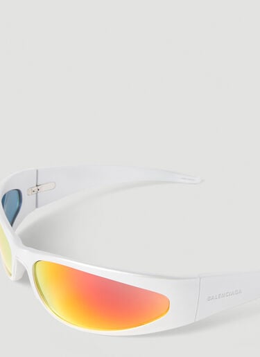 Reverse Xpander 2.0 矩形太阳镜 Balenciaga Reverse Xpander 2.0 矩形太阳镜 银色 bcs0353014