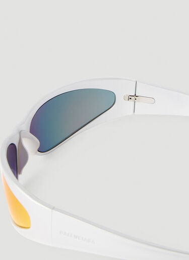 Reverse Xpander 2.0 矩形太阳镜 Balenciaga Reverse Xpander 2.0 矩形太阳镜 银色 bcs0353014
