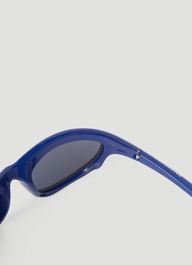 Balenciaga 배트 사각 선글라스 블루 bcs0355001