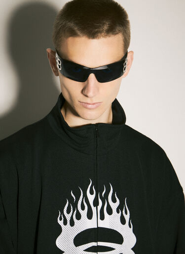 Balenciaga 보시 마스크 선글라스 블루 bcs0357007