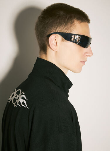 Balenciaga 보시 마스크 선글라스 블루 bcs0357007