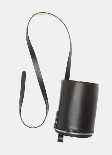 Leather Belt Bag Building Block Leather Belt Bag Black blb0224008