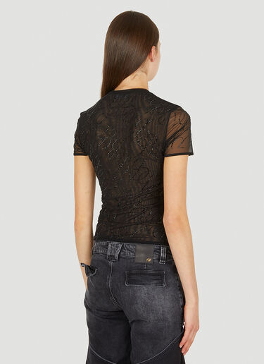 Crystal B T 恤 Blumarine Crystal B T 恤 黑色 blm0252004