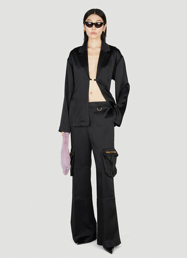 카고 팬츠 Blumarine 카고 팬츠 블랙 blm0252043