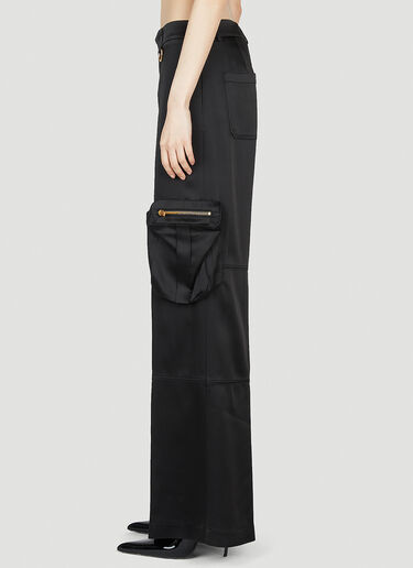 카고 팬츠 Blumarine 카고 팬츠 블랙 blm0252043