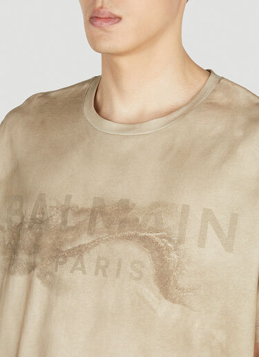 Desert T-Shirt Balmain Desert T-Shirt Beige bln0151007