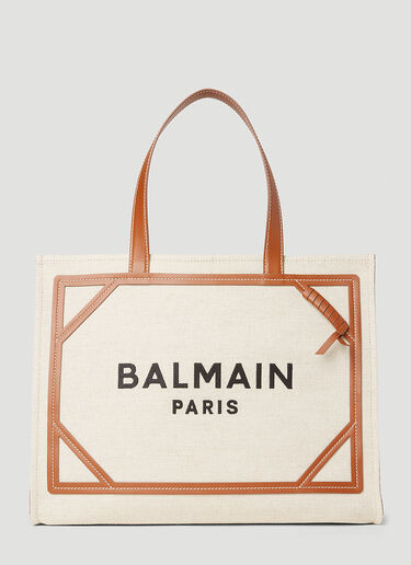B-아미 미디엄 쇼퍼 백 Balmain B-아미 미디엄 쇼퍼 백 화이트 bln0251003