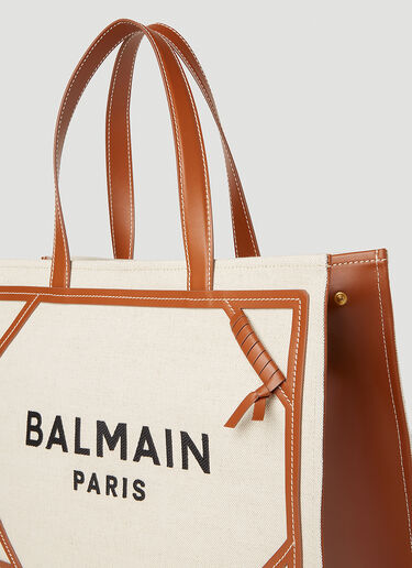 B-아미 미디엄 쇼퍼 백 Balmain B-아미 미디엄 쇼퍼 백 화이트 bln0251003
