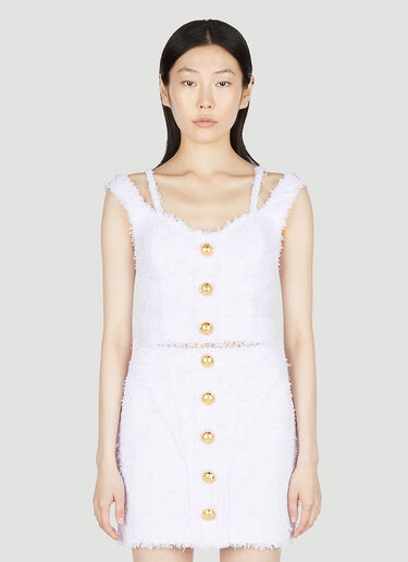Tweed Top Balmain Tweed Top Purple bln0252002